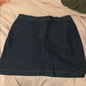 Blue Jean mini skirt